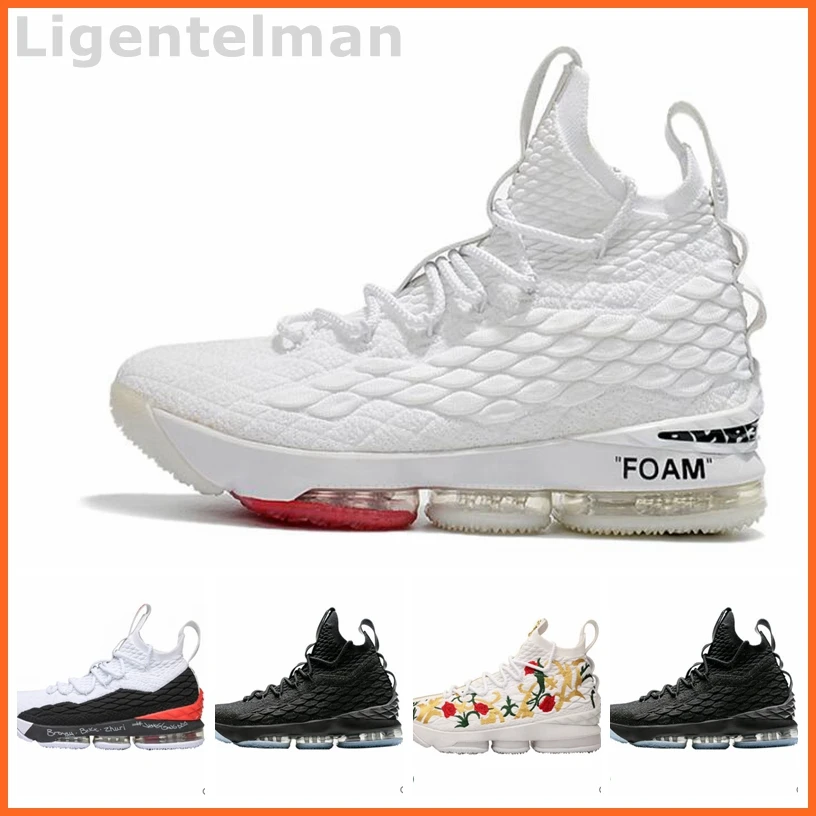 lebrons red and white