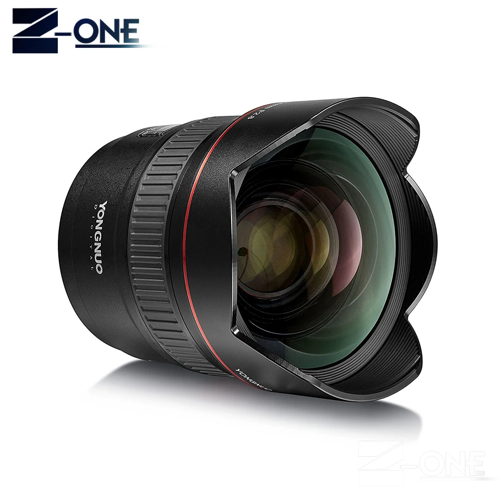 YONGNUO 14 мм ультра-широкоугольный объектив YN14mm F2.8N Авто фокус металлическое Крепление для камер Nikon DSLR