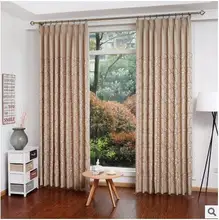Elegant Leaves Blackout Curtains for the Bedroom Faux Linen Modern Curtains for Living Room Window Curtains Blinds Custom Made