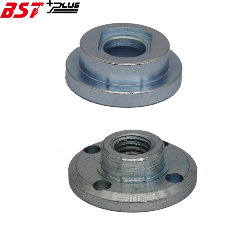 

M14 IRON BEST HIGH QUALITY Set Angle Grinder Spare Part Round Clamp Inner Outer Flange for Bosch 1331 Angle Grinder,Spare Part