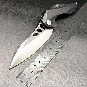 

BMT Bear Folding Knife D2 Blade G10 Handle Knives Hunting Outdoor Camping Tactical Pocket Survival Knife EDC Tools