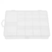 19x13,4x3,8 см 14 Отсек Рыболовные Снасти Коробка для рыболовных крючков поворотное кольцо приманка и аксессуары чехол для хранения