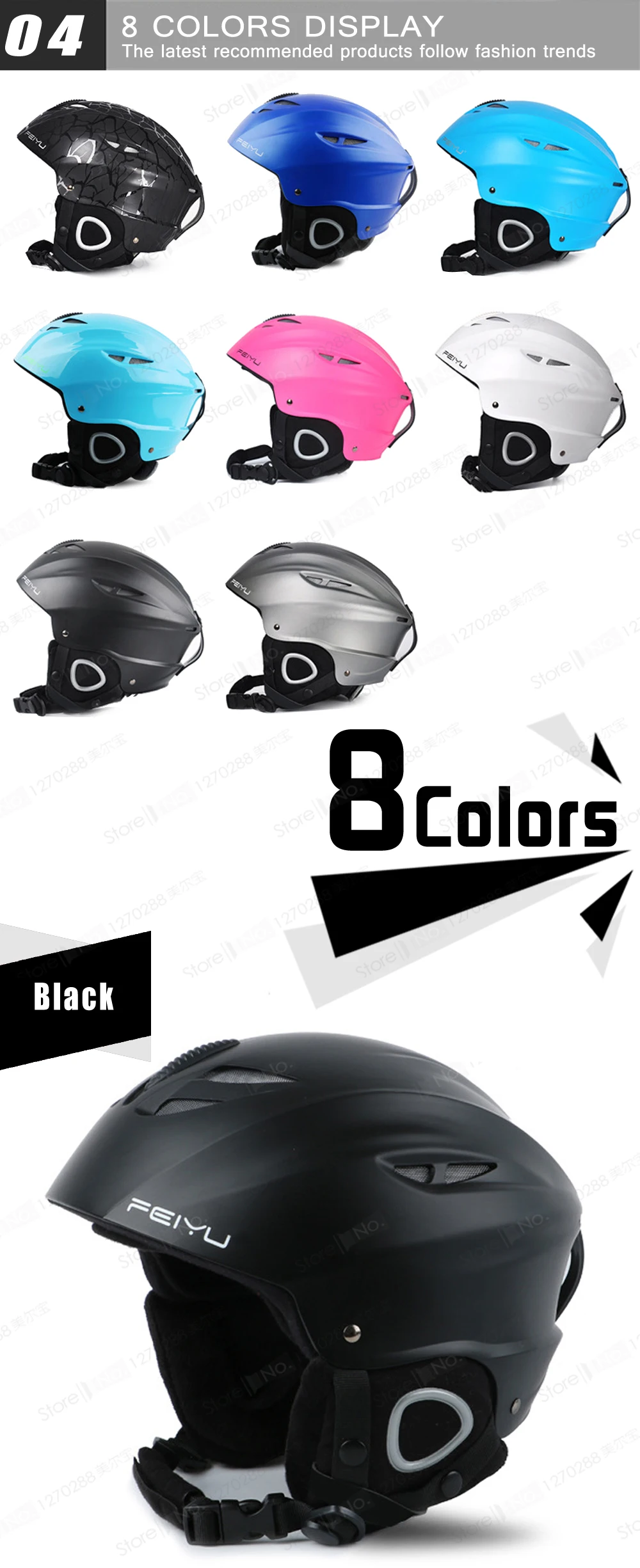 Фирменный черный лыжный шлем для мужчин/женщин/детей, зимний теплый шлем для сноуборда, Зимний шлем для снегохода, маска для катания на санках, мото лыжи, Спортивная безопасность
