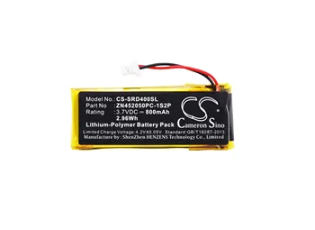 

Cameron Sino 800mAh Battery ZN452050PC-1S2P for Cardo Scala Rider G4, G9, G9x, For Schuberth C3