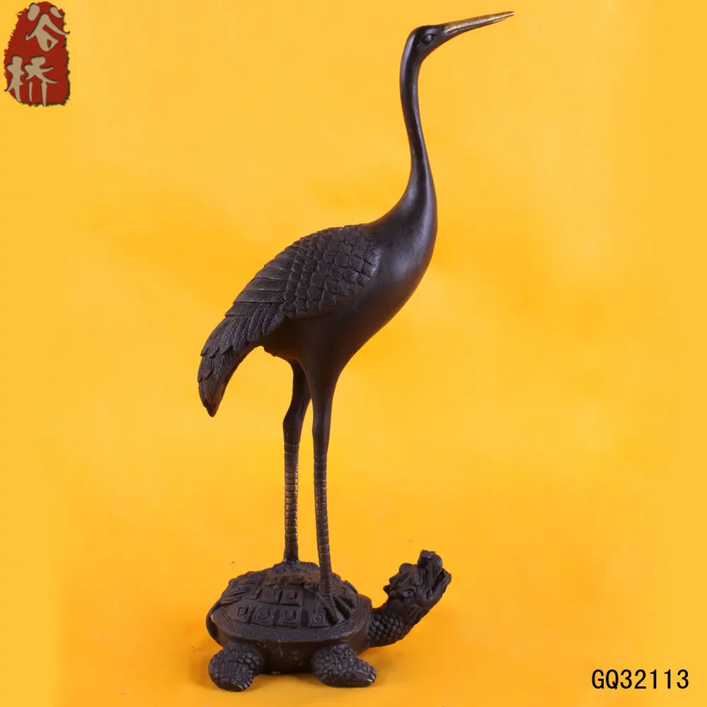 

Longevity turtle business gift copper decoration