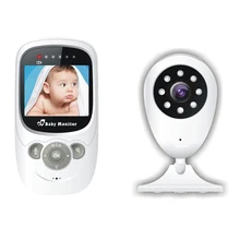 2.4GZH 2,4 дюймов цветной видео Цифровой Беспроводной Детский монитор с температурным монитором музыка и talkback