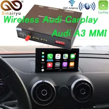 Sinairyu Беспроводной Apple Carplay решение для Audi A3 3g/3g MMI с обратным Камера для Audi