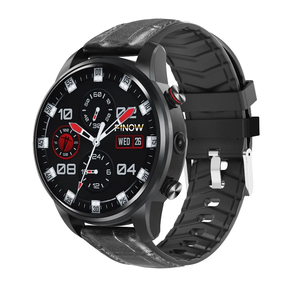  2019 Finow X7 4G SmartWatch 1.39 inch AMOLED 400*400 Round Display MTK6739 Quad Core 600mAh Hybrid  - 32970689049