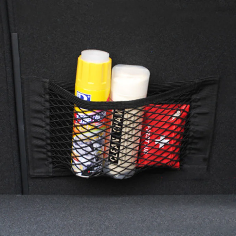 

Car Trunk Nylon Rope Net/luggage net with backing For Toyota Camry Highlander RAV4 Crown Reiz Corolla Vios Yaris L