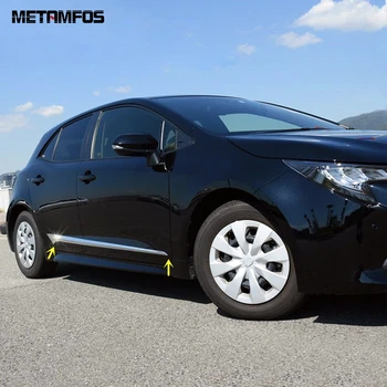 

Accessories Exterior For Toyota Corolla 2019 Hatchback ABS Chrome Side Door Protection Streamer Guard Cover Molding Trim Sticker