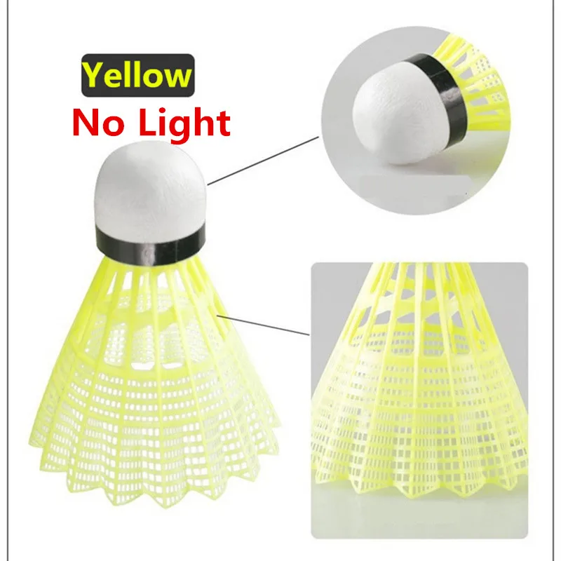

6PCS Nylon Shuttlecocks Good Quality Badminton Balls Outdoor Sports Practice Accessories Durable Nylon Badminton Balls L435OLB