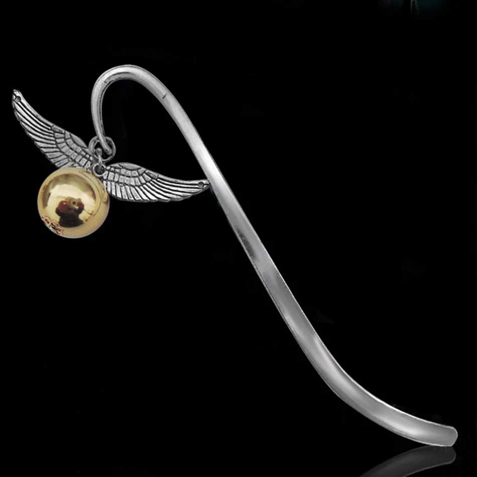 

1 Pcs Gold Best Gift for Reader Snitch Harry Bookmark Charm Bookmark - Harry Potter Bookmark Gift free shipping