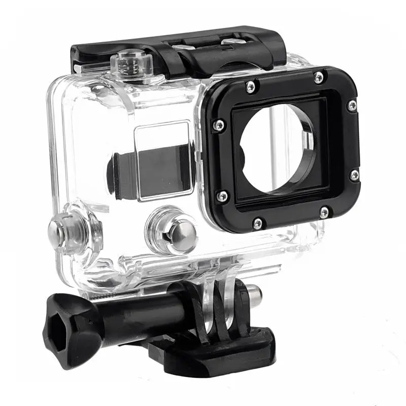

GoPro Accessories Underwater 45M Waterproof Housing Case Diving Sports Protective Skeleton Housing for Gopro Hero 3/4