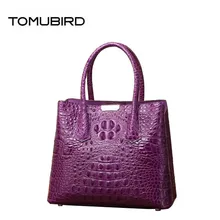 Новые женские сумки из натуральной кожи, женские кожаные сумки, улучшенные сумки из воловьей кожи с крокодиловым узором, женские сумки известных брендов
