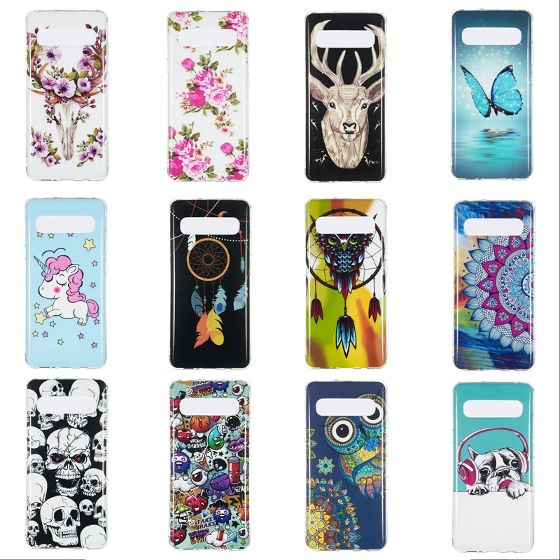 

Luminous Images Glow in Night Phone Soft TPU Silicone Case Cover Skin Coque Funda For Samsung Galaxy S10 5G S10 S10E S10 Plus