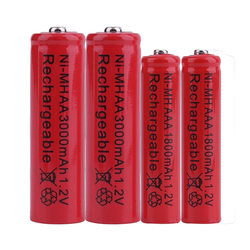 GTF 1 2 V 3000mAh AA батарея или 1800mAh AAA Ni MH Аккумуляторная для игрушечного пульта