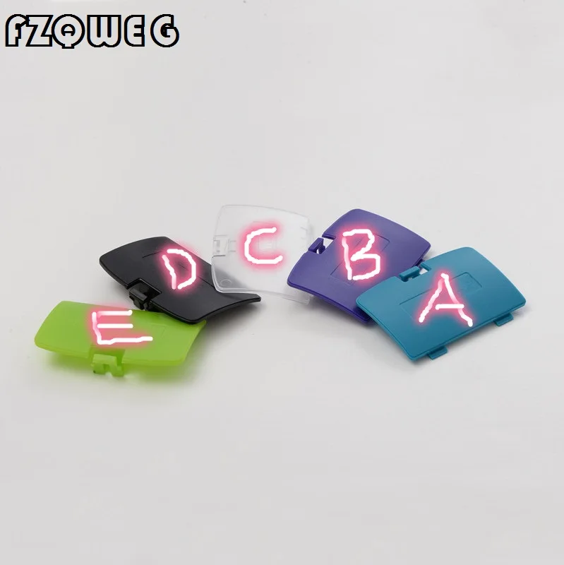 

FZQWEG Case For Gameboy COLOR Battery Cover Lid Door For GBC Replacement