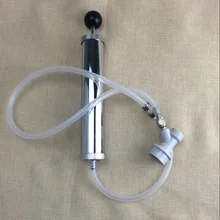 Ручной насос для Стандартный кег с шариковым фиксатором, co2 зарядное устройство пивоварения kegging, воздушный насос, 80 см воздушной линии