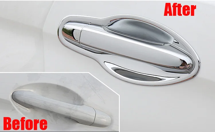 Для Honda CRV CR-V 2012- hanlde Чехлы хромированные дверные ручки Крышка отделка наружные украшения аксессуары для автомобиля Стайлинг C1311