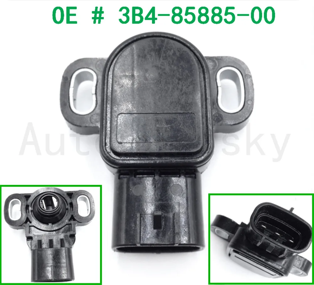 3B4-85885-00 OEM Датчик положения дроссельной заслонки для Yamaha 08-15 Grizzly Rhino YFZ 450R 3B4-85885-00-00 с высоким качеством 3B48588500