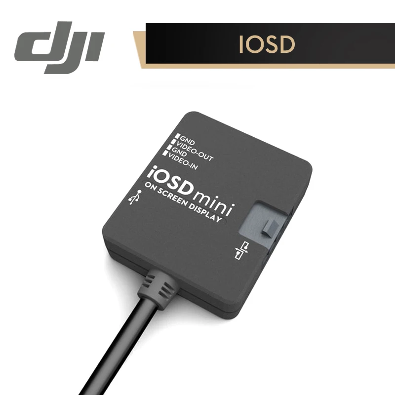 DJI IOSD mini Module for WooKong-M / Naza-M / Naza-M V2 Real-Time Flight Data & Video Signal Superposition Original Accessories DJI IOSD mini Module for WooKong-M / Naza-M / Naza-M V2 Real-Time Flight Data & Video Signal Superposition Original Accessories
