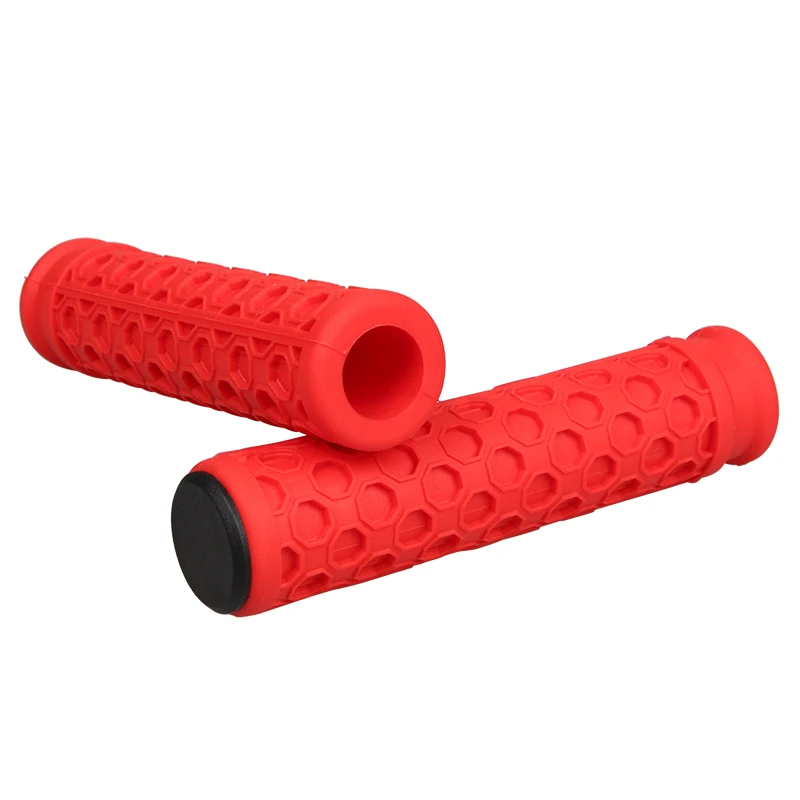 Handlebar End Grips for Road Mountain Bike Bicycle Soft Rubber
