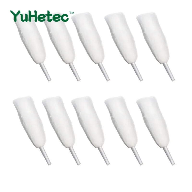 

10PCS YUHETEC 50mm Shoelace like assembly Oil guide cotton for GeekVape Zeus Dual/Profile Unity/Zeus X/Justfog Q16/TFV12 PRINCE