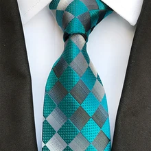 8 см мужские классические клетчатые галстуки в полоску для мужчин свадебные бизнес корбаты Gravatas Vestidos мужской галстук