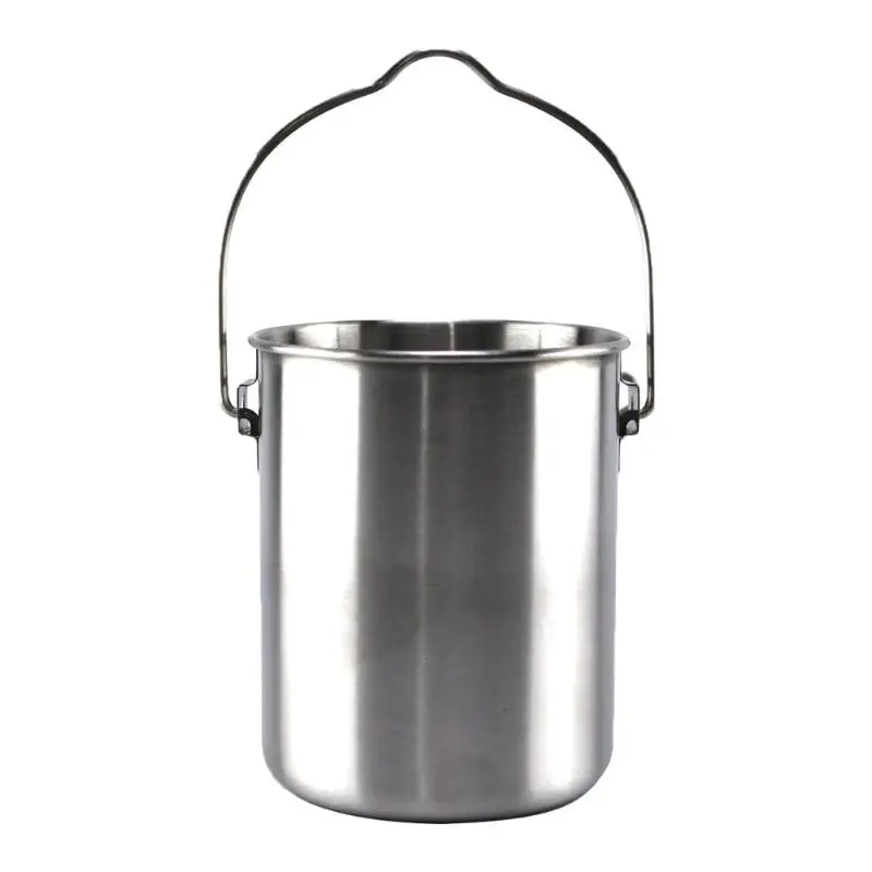 Outdoor Ultralight Cup Stainless Steel Camping Cup Hang Pot Picnic Water Cup Tea Coffee Mug for Hiking Climbing Portable Outdoor Ultralight Cup Stainless Steel Camping Cup Hang Pot Picnic Water Cup Tea Coffee Mug for Hiking Climbing Portable