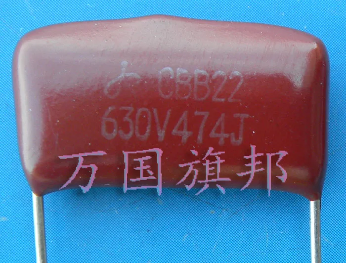 

Free Delivery. CBB22 metallized polypropylene film capacitor 630 v 474 0.47 uF