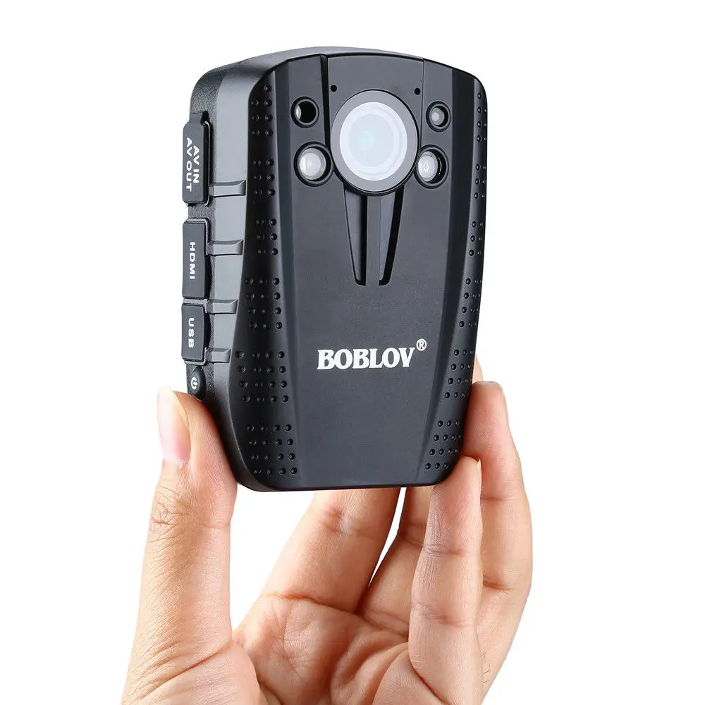 BOBLOV HD31 G AIT Chip 14MP HD 1296P 30fps Полицейский Аудио Видео рекордер мини ночного видения 140