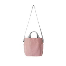 7 шт./партия, сумка для покупок из парусины, Модный милый многоразовый тотализатор, Повседневная Складная Сумка на одно плечо для девочек