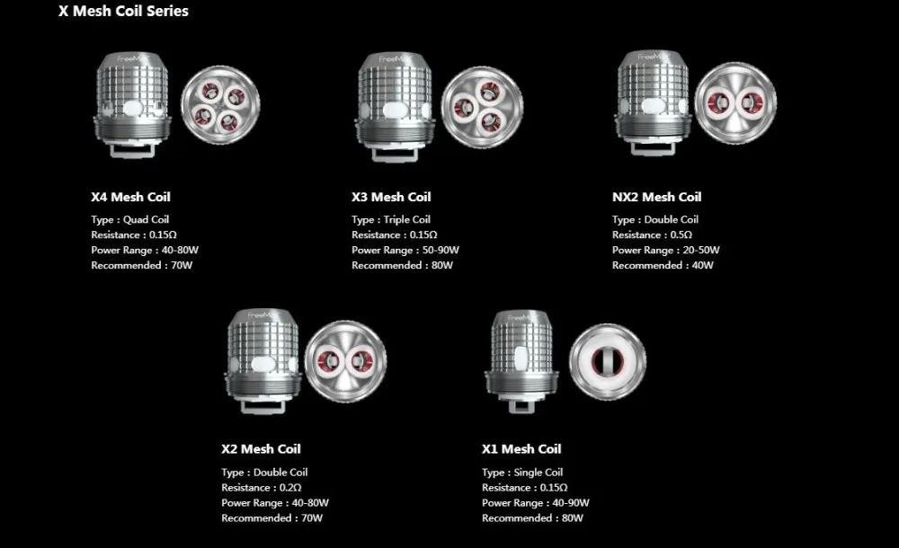 50 шт./лот) Freemax Твистер сменная спиральная электронная сигарета S316L X1 0.12ohm 0.15ohm/X2 0.2ohm/X3 0.2ohm сетки для Fireluke