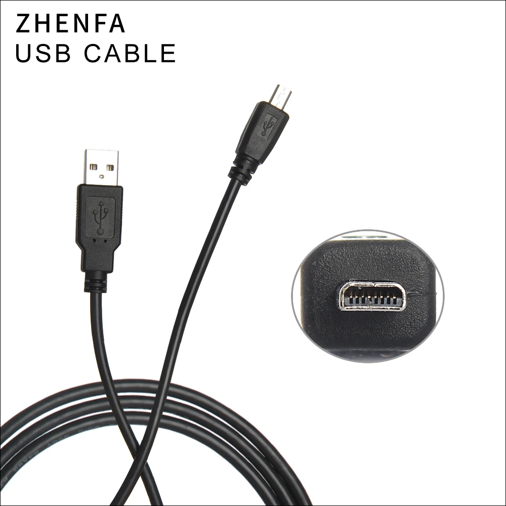 Zhenfa camera USB DC Battery Charge Data Cable Cord for Olympus VG-160 VG160 VG-120 VG-140 VG-130 VG-170 VR-310 FE-370 T-100