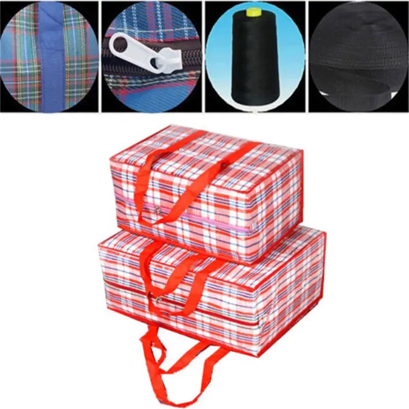 High Quality Reusable Waterproof Laundry Zipped Bag Luggage Storagein