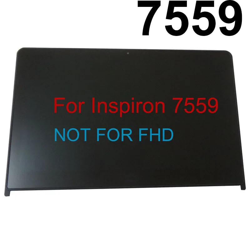

4K For Dell Inspiron 15 7559 LCD LED Display Touch Screeen Assembly Replacement with Frame 3840 x 2160 UHD DWJ0R, 0DWJ0R