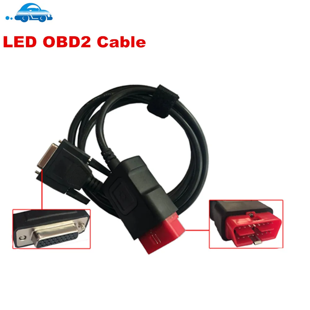 

OBDII 16 pin LED main cable Suitable for vd tcs cdp pro plus OBD2 auto obd cable obd 16pin testing cable multidiag pro cable