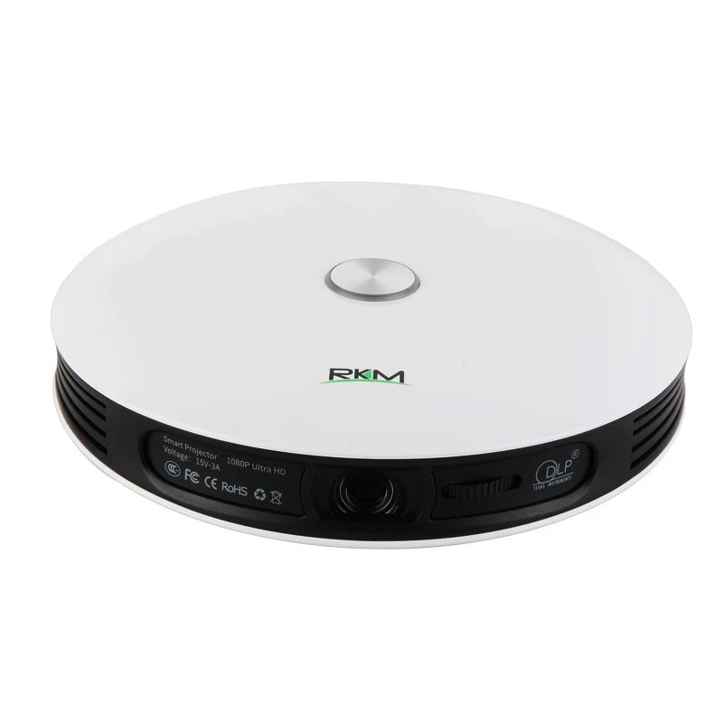 Умный 3D Android проектор ТВ 4K Wifi Bluetooth DLP HD портативный светодиодный видео 1080P телефон