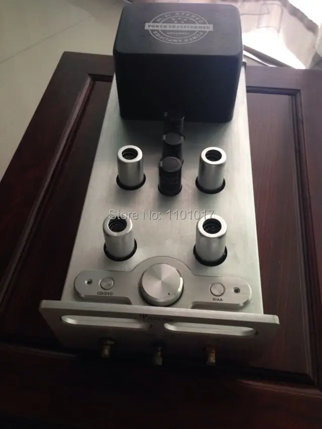 YAQIN MS 12B 12AX7 Tube Phono Stage Preamplifier HIFI EXQUIS tube pre