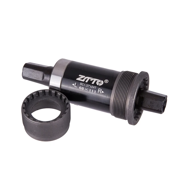 ZTTO-soporte inferior para bicicleta BSA, 111, 113,5mm, 122,5mm, eje de cigüeñal, piezas de bicicleta BB para husillo cónico cuadrado, juego de bielas ZTTO-soporte inferior para bicicleta BSA, 111, 113,5mm, 122,5mm, eje de cigüeñal, piezas de bicicleta BB para husillo cónico cuadrado, juego de bielas