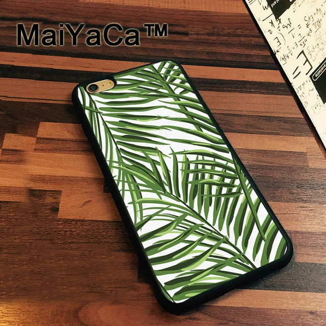 coque iphone xr feuille de palmier