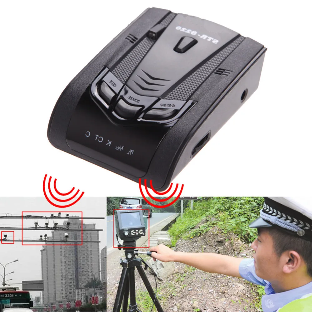 2018 hot Anti Radar Detector STR-8220 Russian version Car radar detector Alert Electronic Dog Car Radar Detector Speed Laser