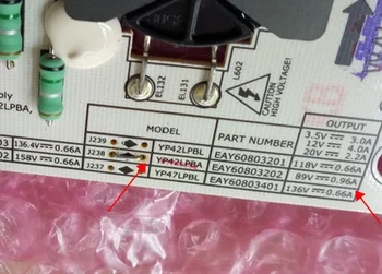 

NEW Original Power Board YP42LPBL 42LE5300-CA EAY60803202 89V