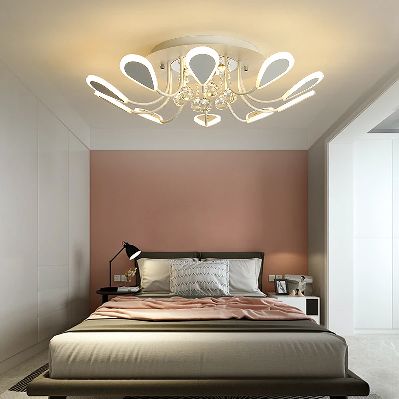 Living Room Lamp Postmodern Minimalist Crystal Lights Hall Lobby Ceiling Lighting Creative Nordic Bedroom Ceiling Lamp led Light Living Room Lamp Postmodern Minimalist Crystal Lights Hall Lobby Ceiling Lighting Creative Nordic Bedroom Ceiling Lamp led Light