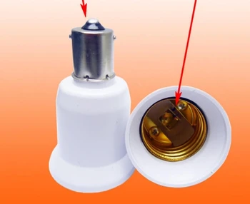 

bau15s to e26 lamp holder converter for light bulb