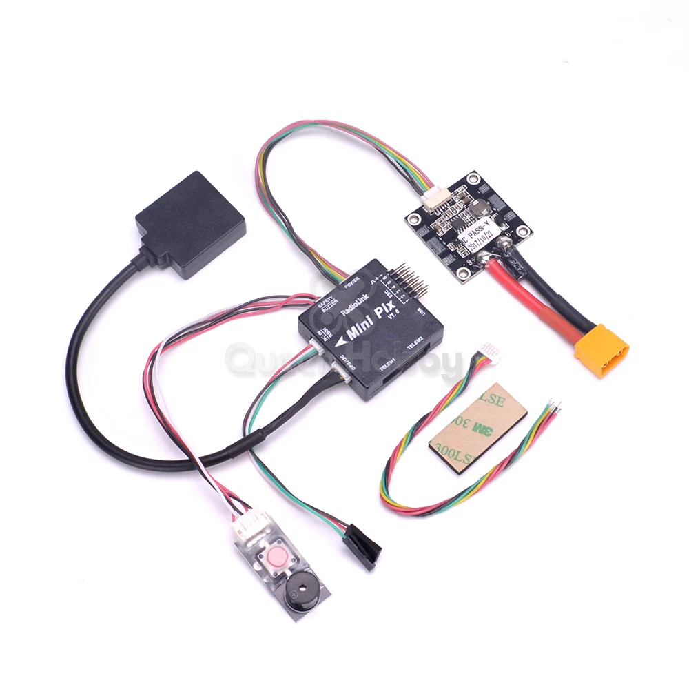 

Radiolink Mini PIX and Mini M8N GPS Flight Control Vibration Damping by Software Atitude Hold for RC Racer Drone Quadcopter