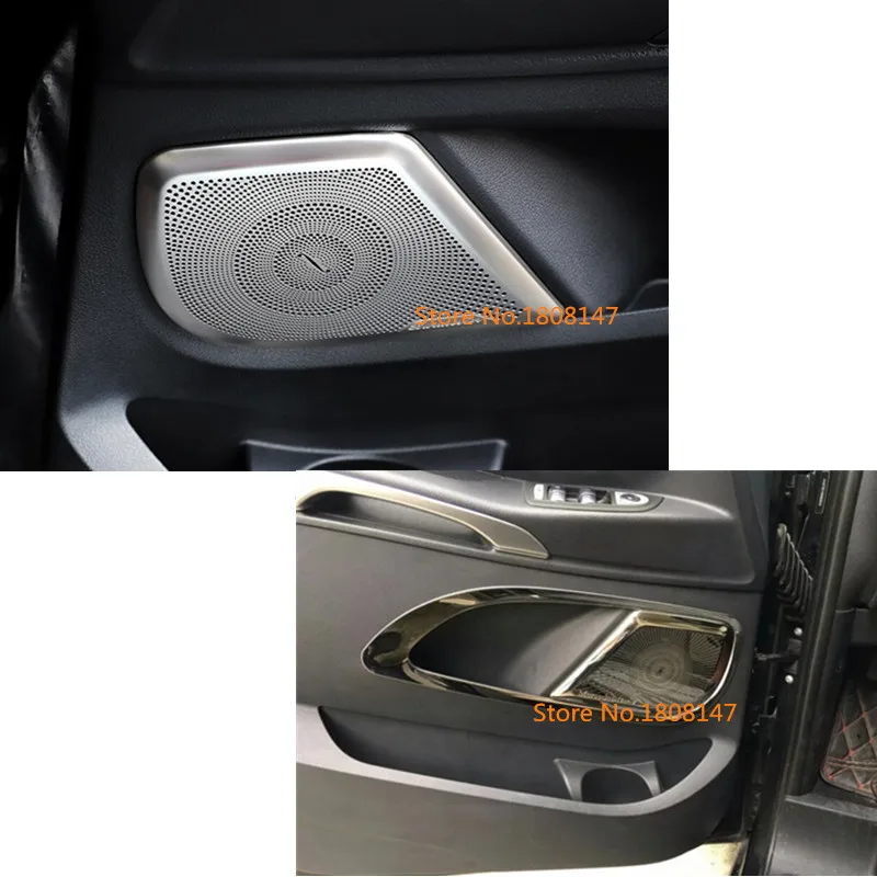 Автомобильный детектор для тела, автомобильный внутренний аудио, говорящий звук, кольцо, круглая лампа, Накладка для Mercedes Benz Vito W447