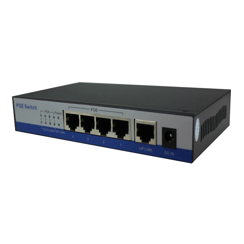 Poe коммутатор rj45 10/100 Мбит/с 15 5 Вт 4 порта|Сетевые коммутаторы| |