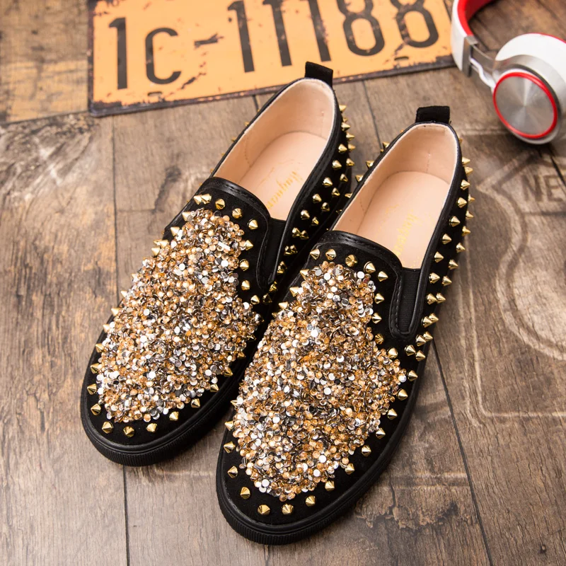 designer rivets leather shoes men luxury brand spiked male footwear rhinestones fashion dress wedding studded oxfords for men (23)
