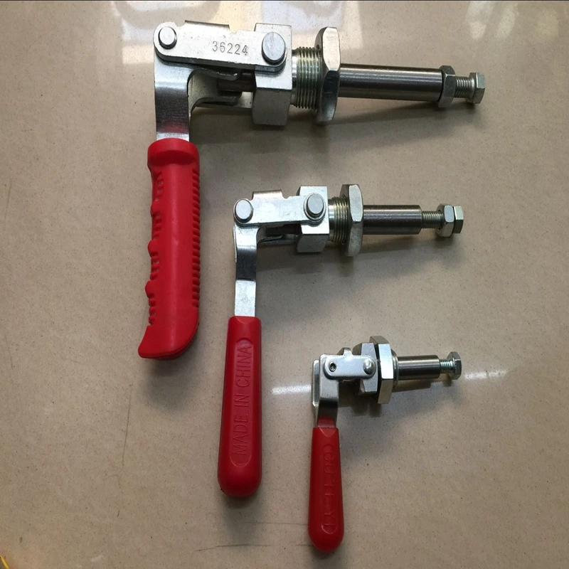 

1pcs Heavy Release Toggle Clamp Holding Capacity Push Pull Toggle Clamp Anti-Slip Push Pull Hand Tool